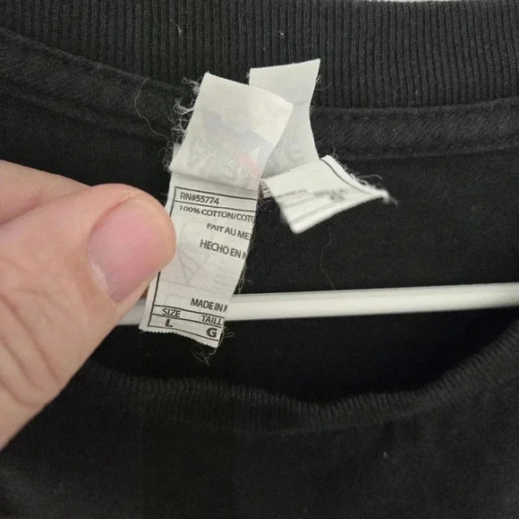 Vintage Y2K 00s NFL OAKLAND RAIDERS THE SILVER AND BLACK IS BACK T-SHIRT SIZE La - Picture 4 of 8